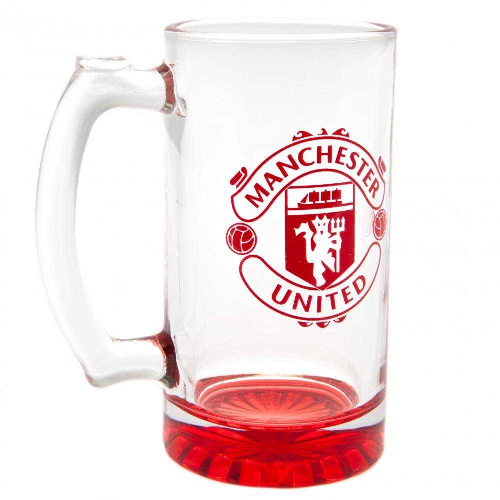 Manchester United FC Stein Glass Oluttuoppi - Supersub.fi