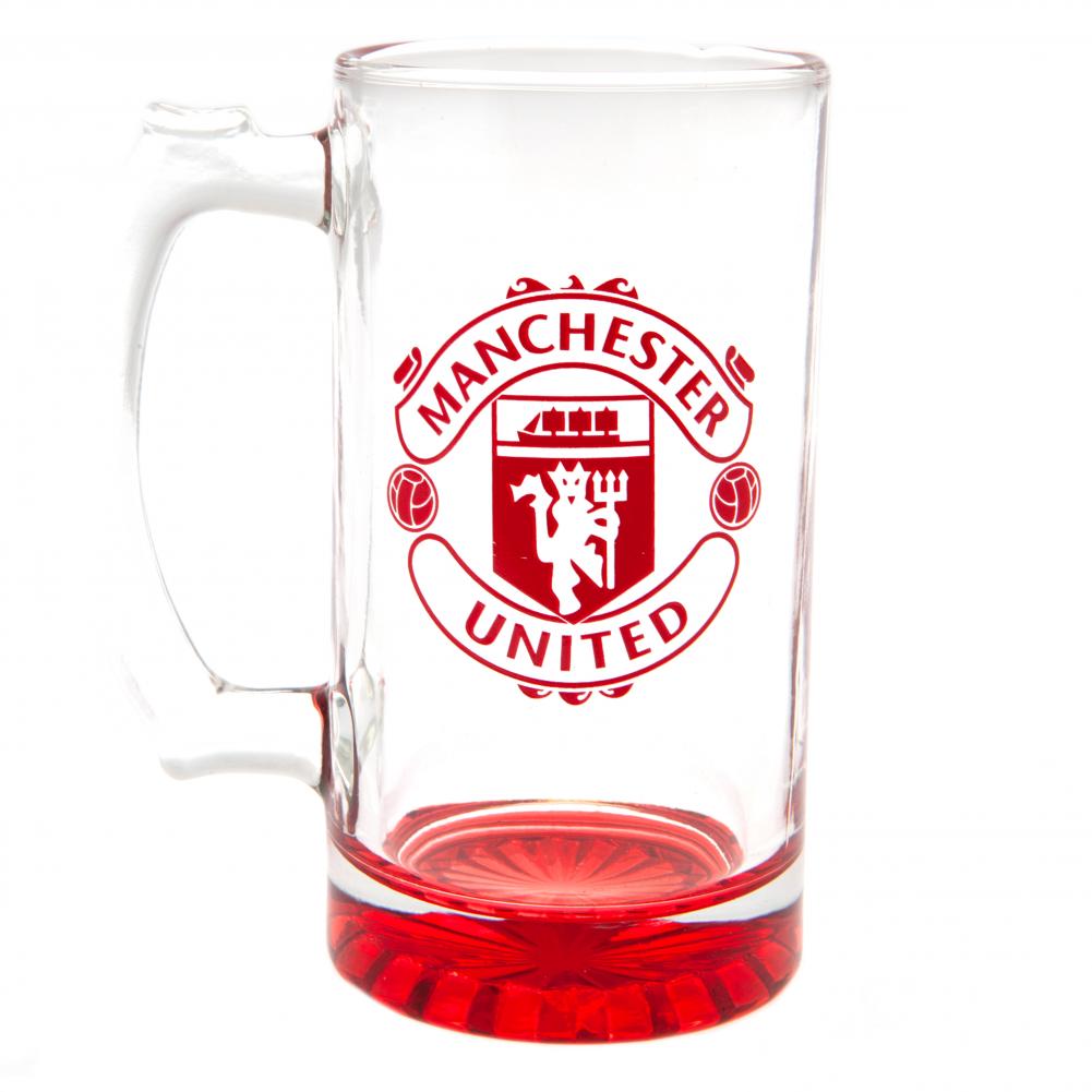 Manchester United FC Stein Glass Oluttuoppi - Supersub.fi