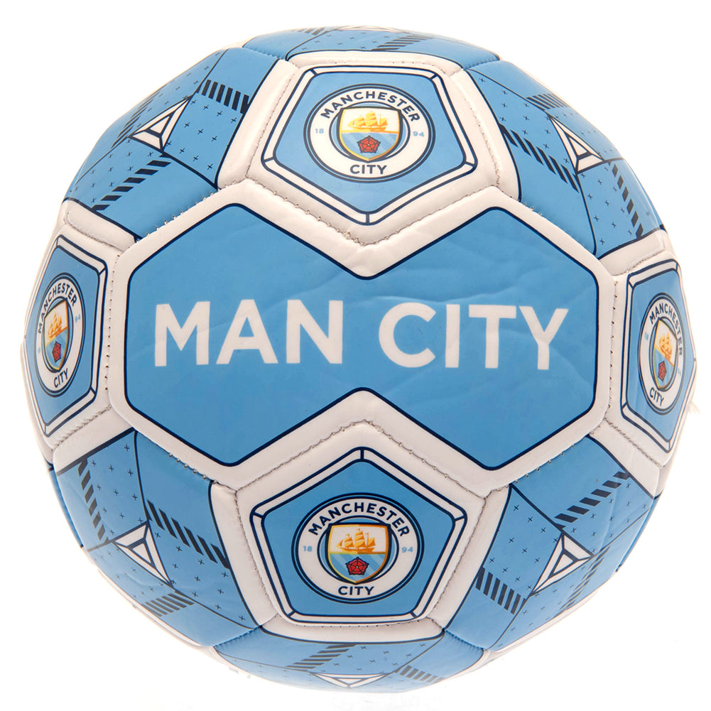 Manchester City FC Hex Koko 3 Jalkapallo - Supersub.fi