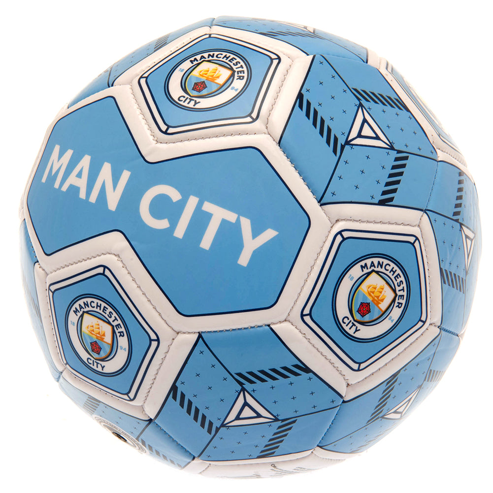 Manchester City FC Hex Koko 3 Jalkapallo - Supersub.fi