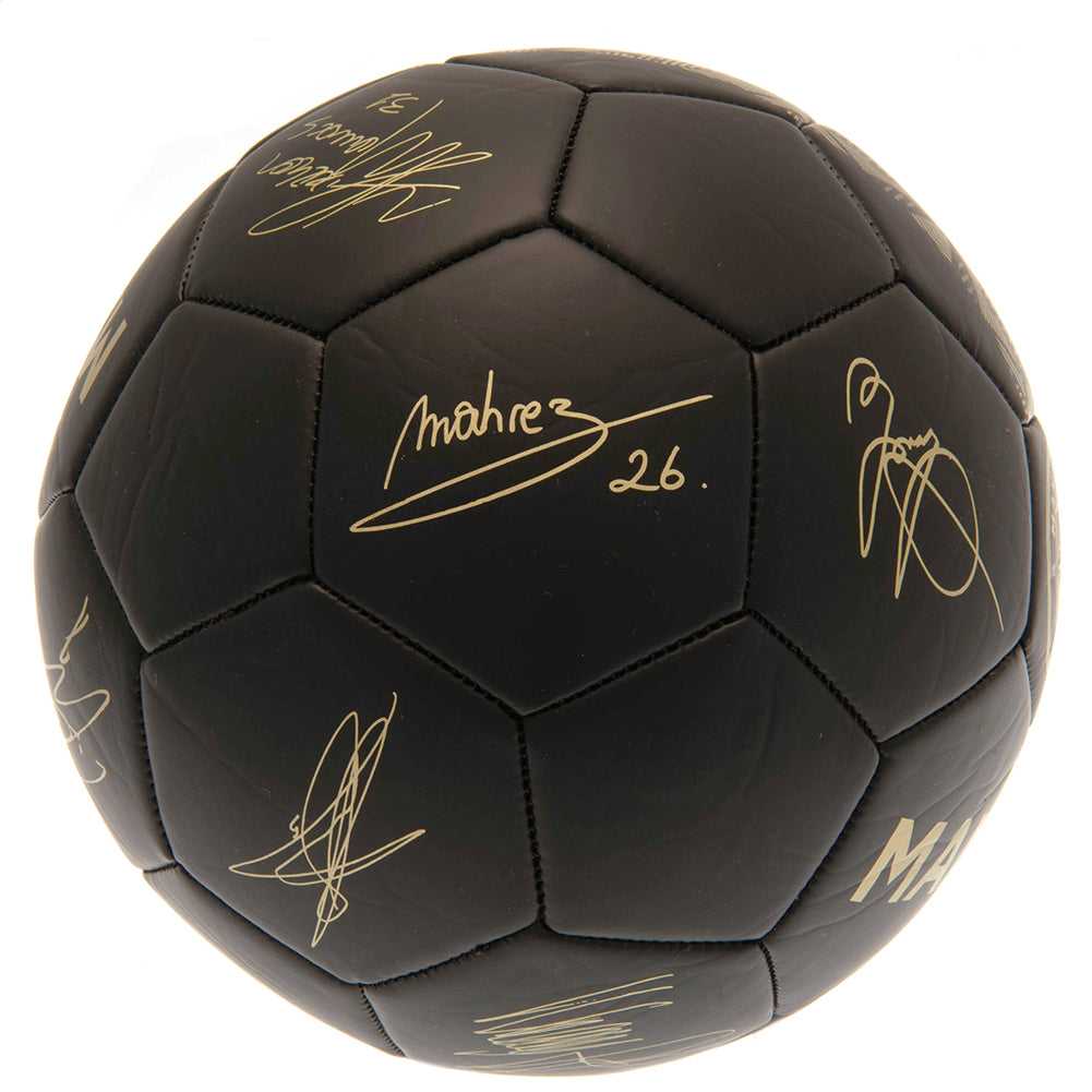 Manchester City FC Sig Gold Phantom Jalkapallo Koko 5 - Supersub.fi