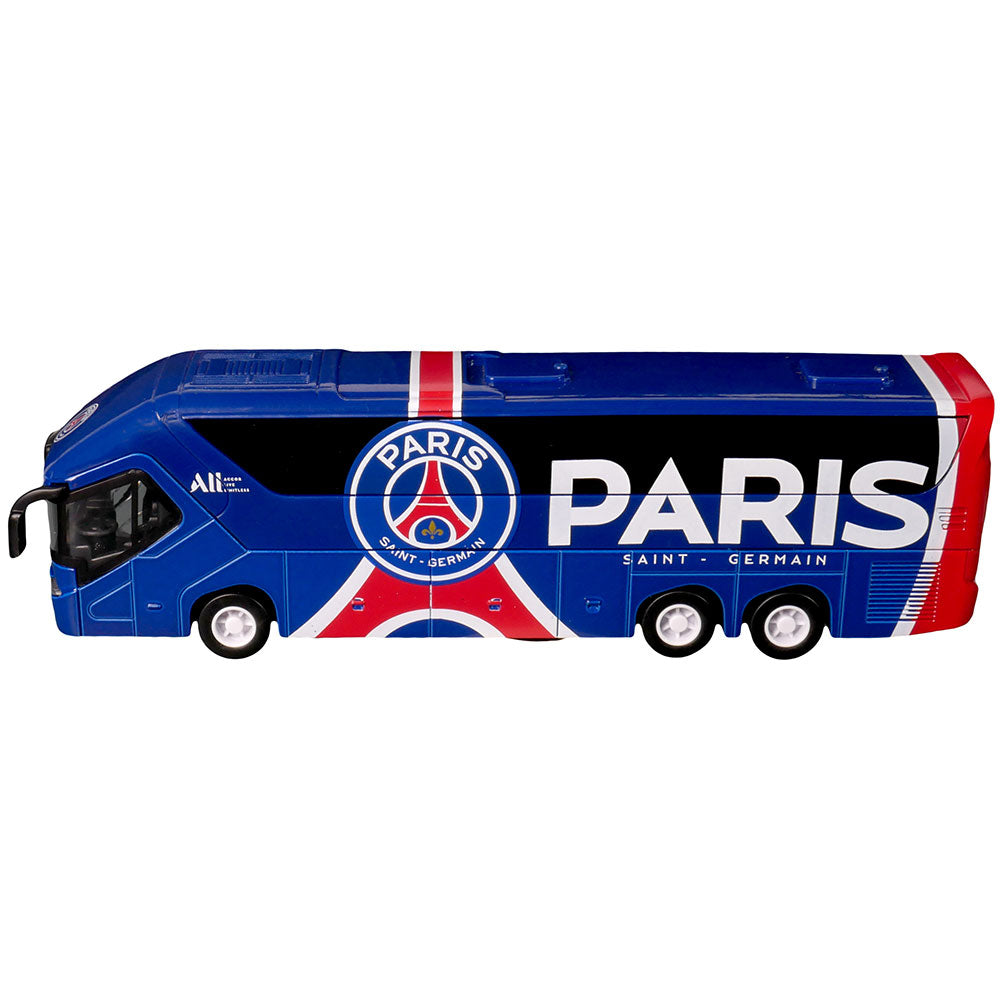 Paris Saint-Germain FC:n metallinen joukkuebussi - Supersub.fi