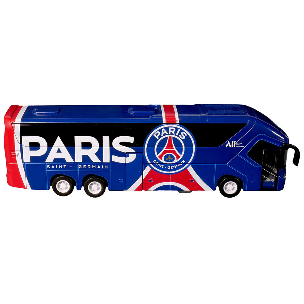 Paris Saint-Germain FC:n metallinen joukkuebussi - Supersub.fi