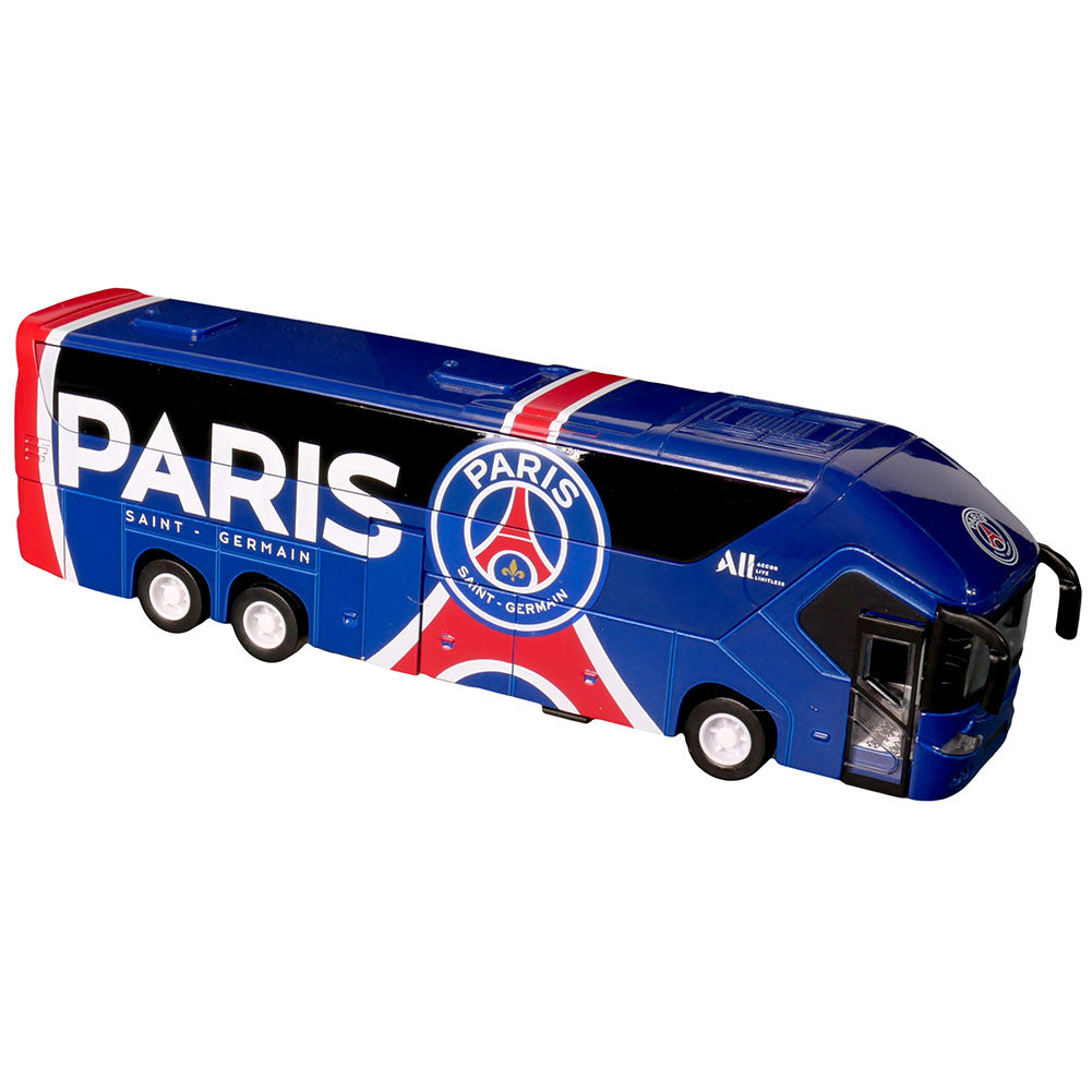 Paris Saint-Germain FC:n metallinen joukkuebussi - Supersub.fi