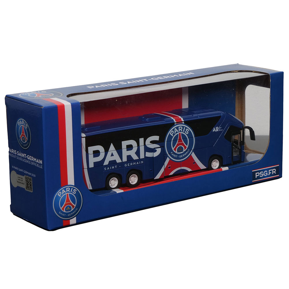 Paris Saint-Germain FC:n metallinen joukkuebussi - Supersub.fi