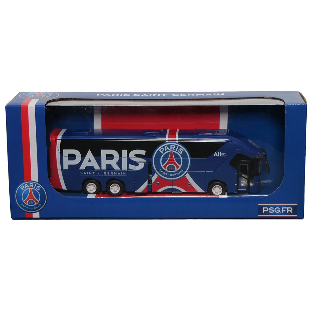 Paris Saint-Germain FC:n metallinen joukkuebussi - Supersub.fi
