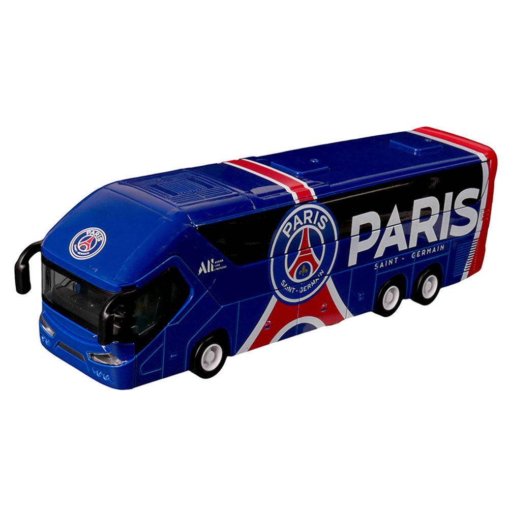 Paris Saint-Germain FC:n metallinen joukkuebussi - Supersub.fi