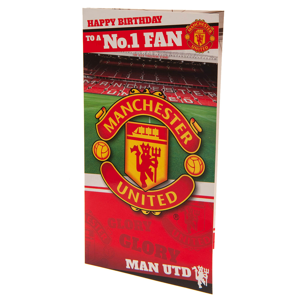 Manchester United FC No. 1 Fan Synttärikortti - Supersub.fi