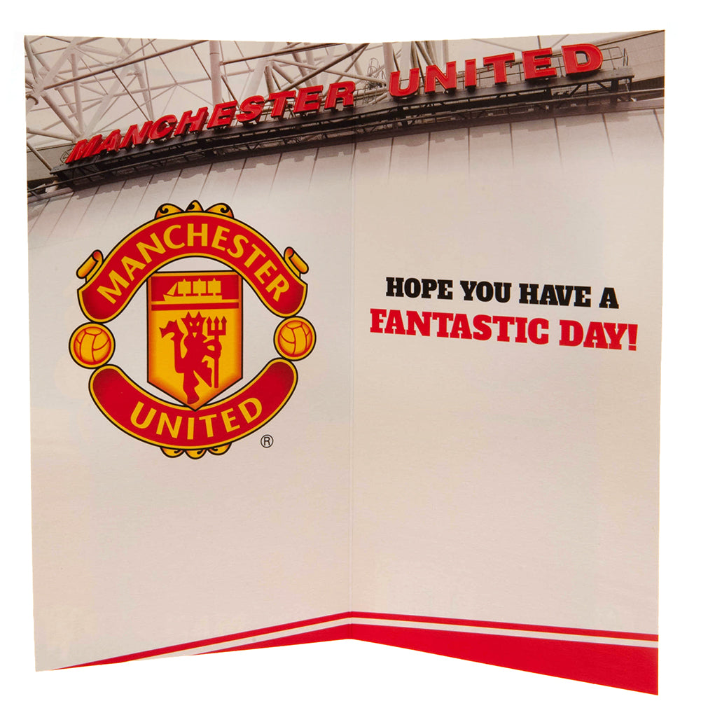 Manchester United FC No. 1 Fan Synttärikortti - Supersub.fi