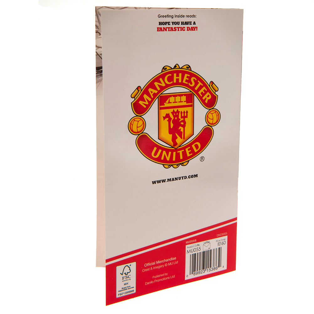 Manchester United FC No. 1 Fan Synttärikortti - Supersub.fi