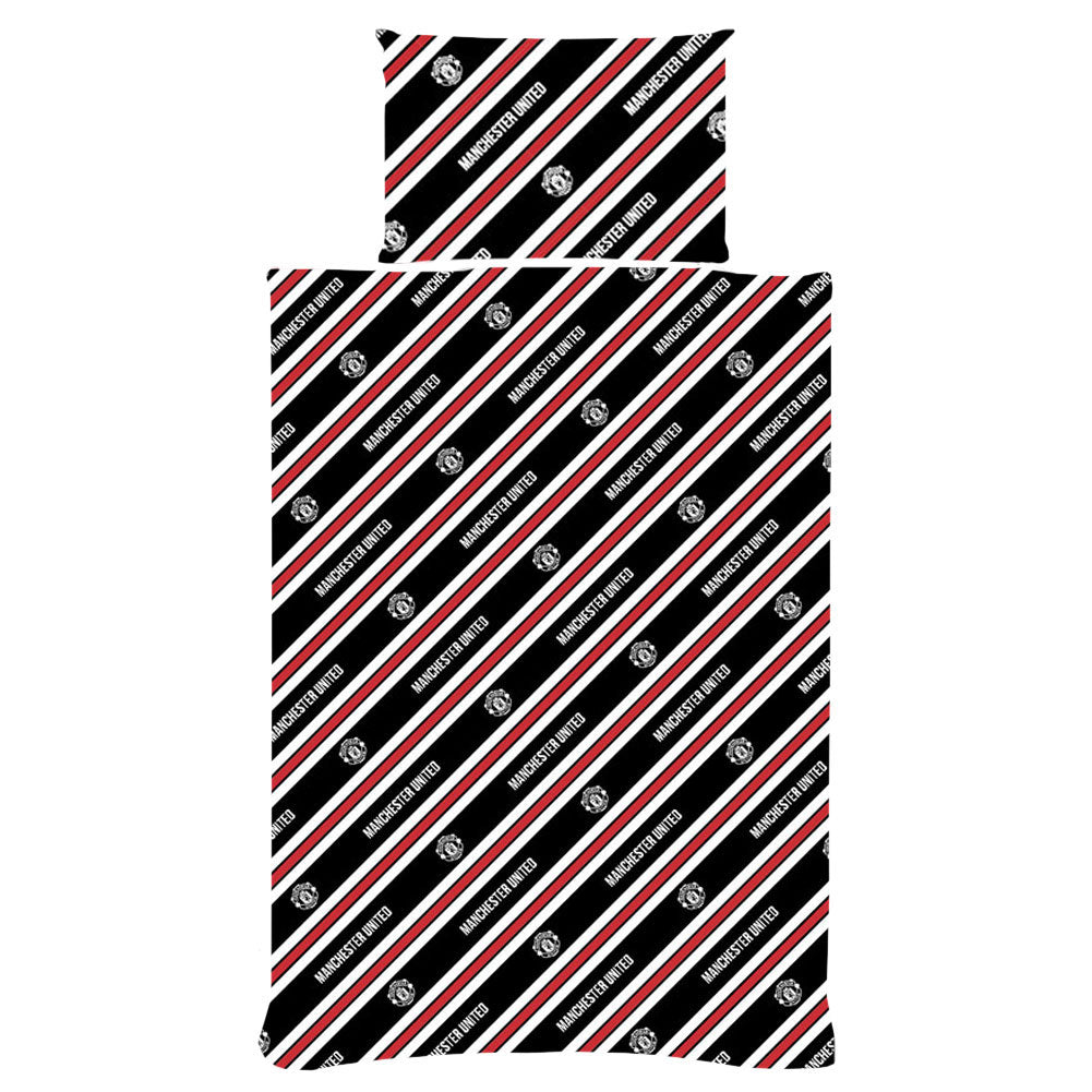 Manchester United FC Core Stripe Single Lakasetti - Supersub.fi