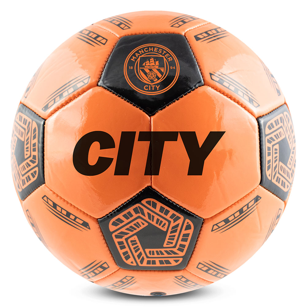 Manchester City FC LED Glow Jalkapallo Koko 5