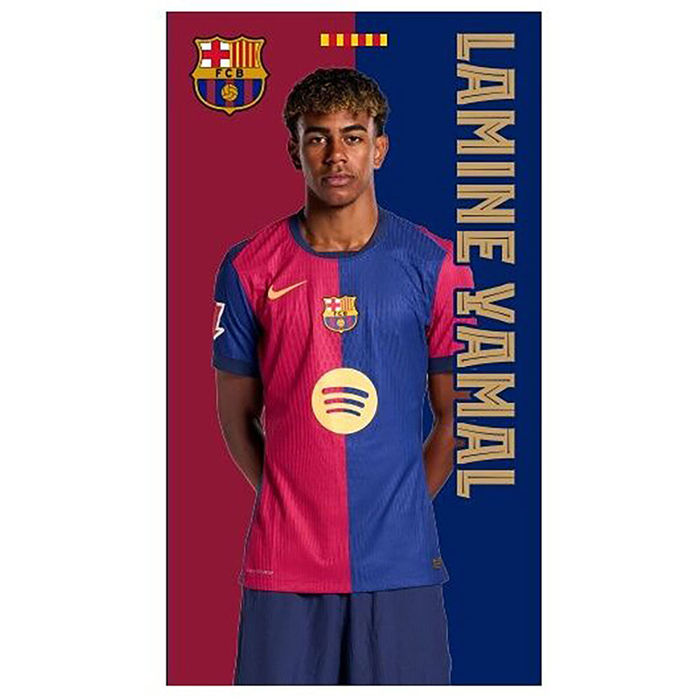 FC Barcelona Lamine Yamal Pyyhe - Supersub.fi