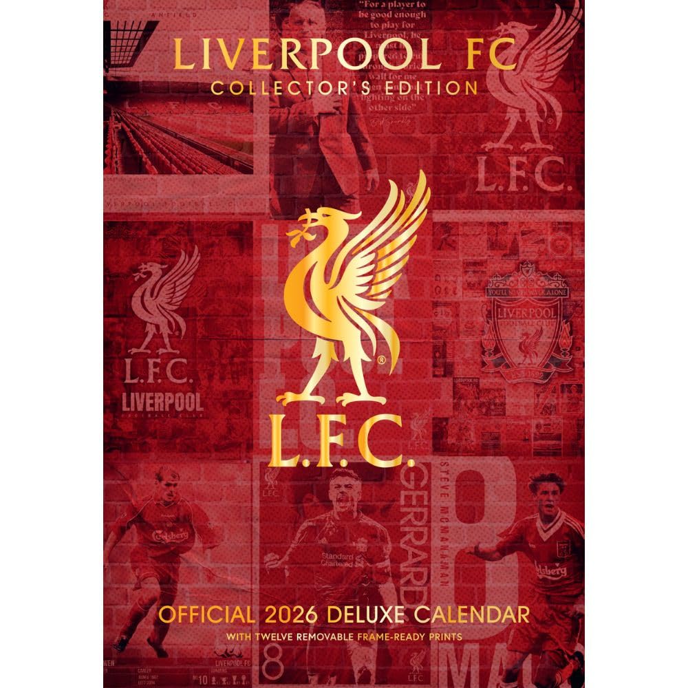 Liverpool FC Deluxe Seinäkalenteri 2026