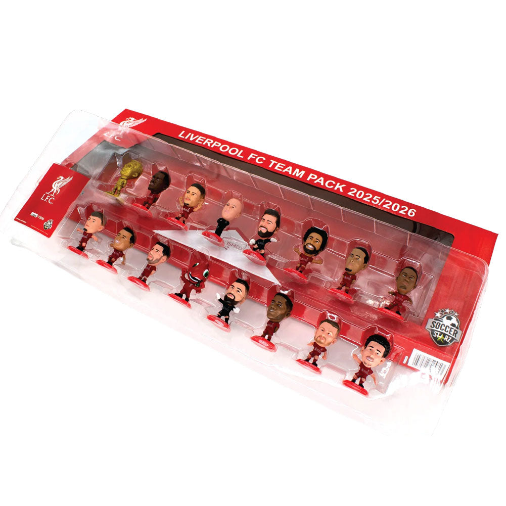 Liverpool FC SoccerStarz Kauden 25-26 Joukkuepakkaus