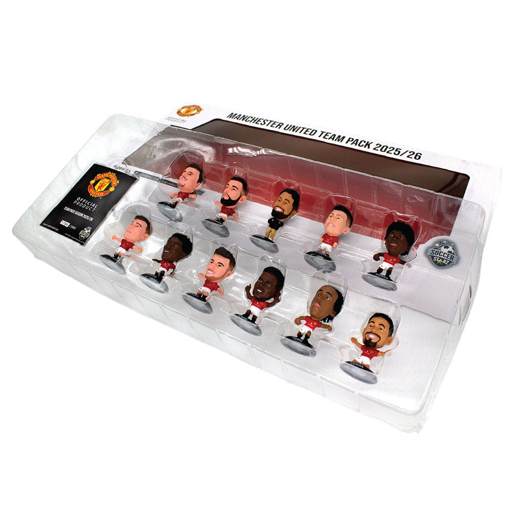 Manchester United FC SoccerStarz Kauden 25-26 Joukkuepakkaus