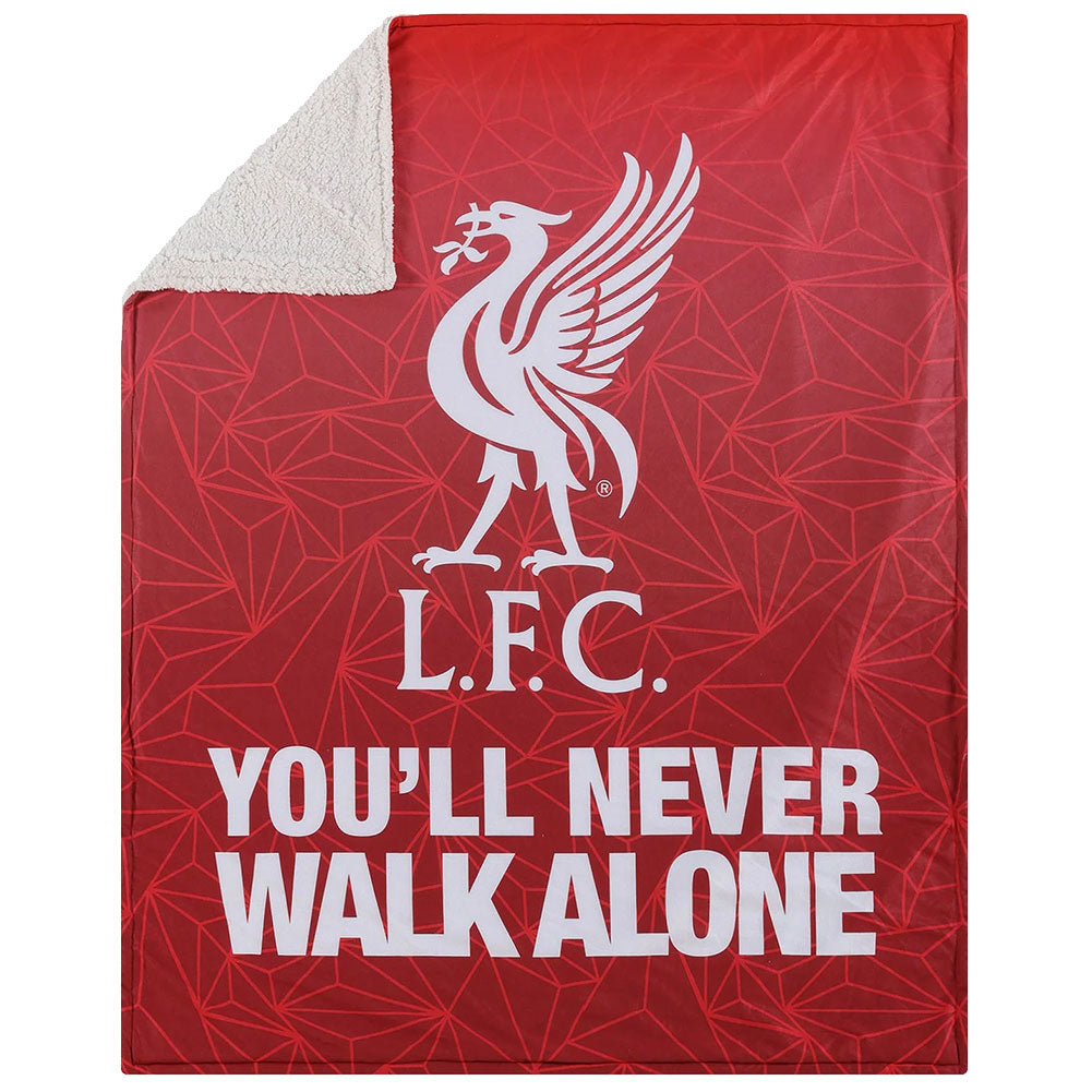 Liverpool FC Slogan Sherpa Fleecepeitto