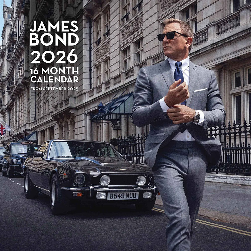 James Bond Seinäkalenteri 2026