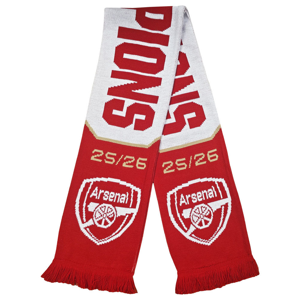 Arsenal FC 25/26 Champions Huivi